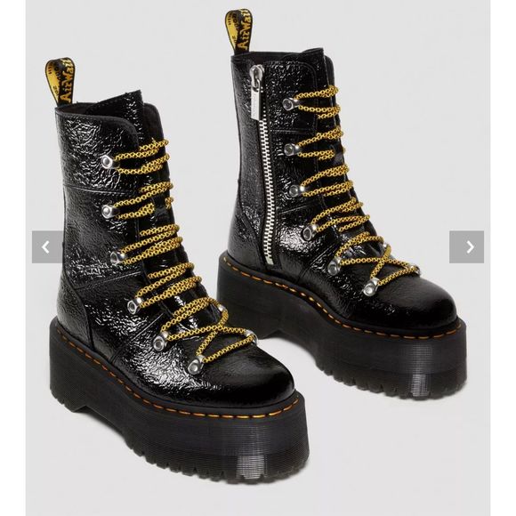 DR MARTENS Ghilana Max NWOT Platform Boots Size 7 - Picture 2 of 13